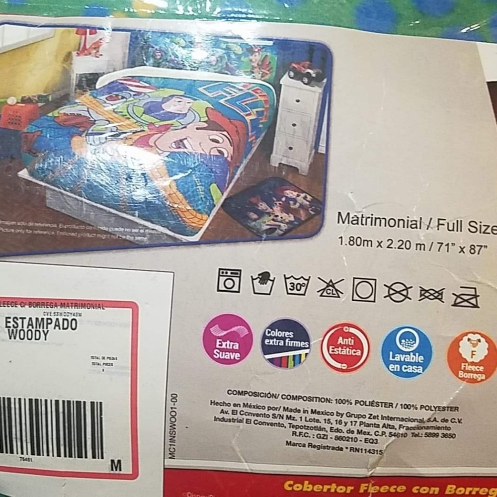 New Blanket Of Toy Story